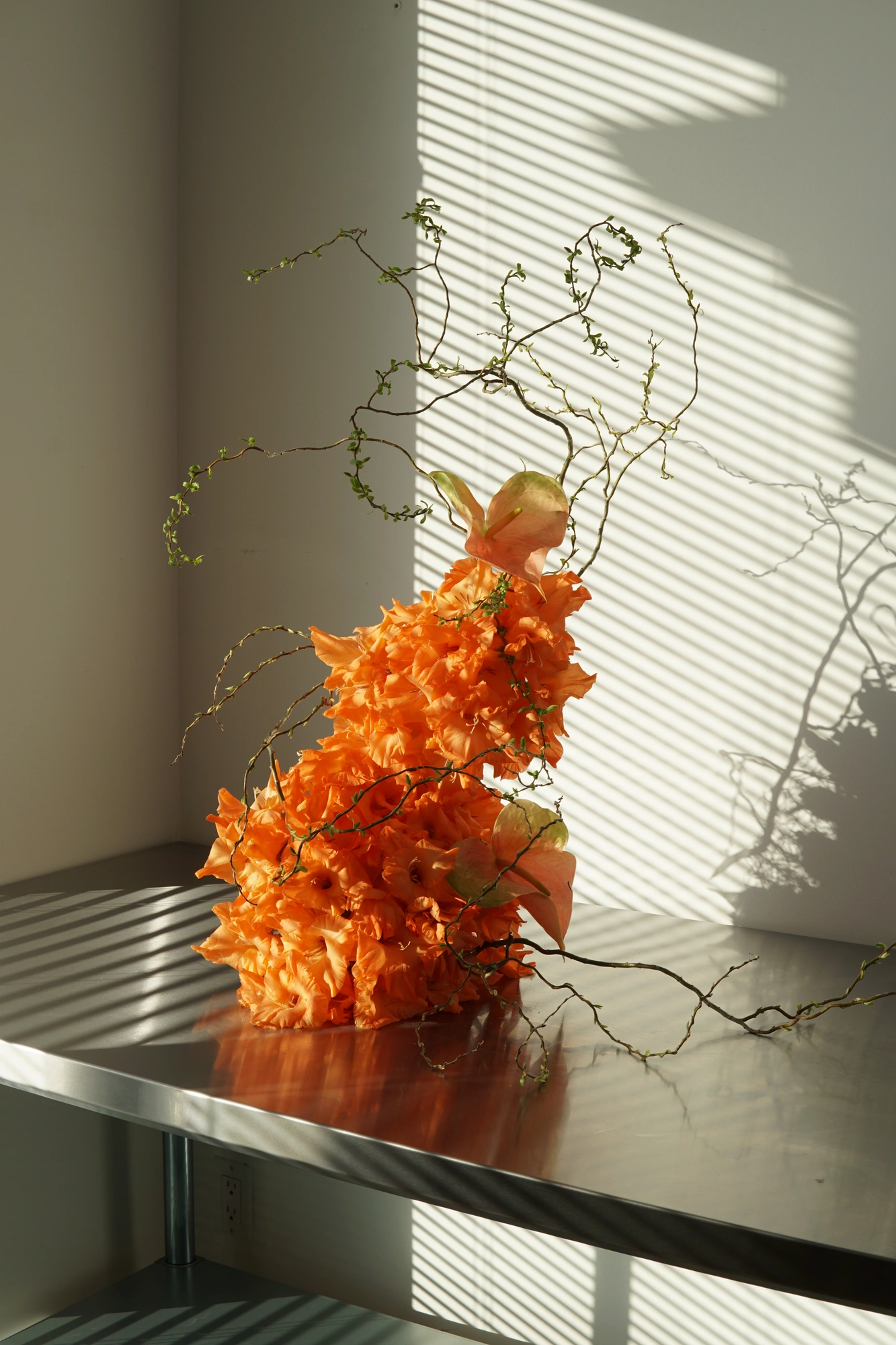 Custom sculptural arrangement