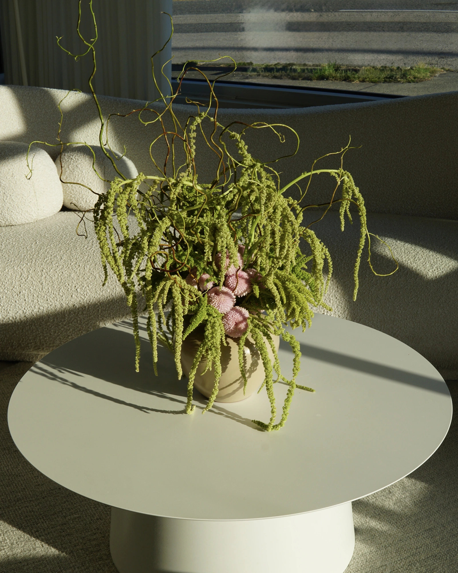 Subscription florals for a commercial space