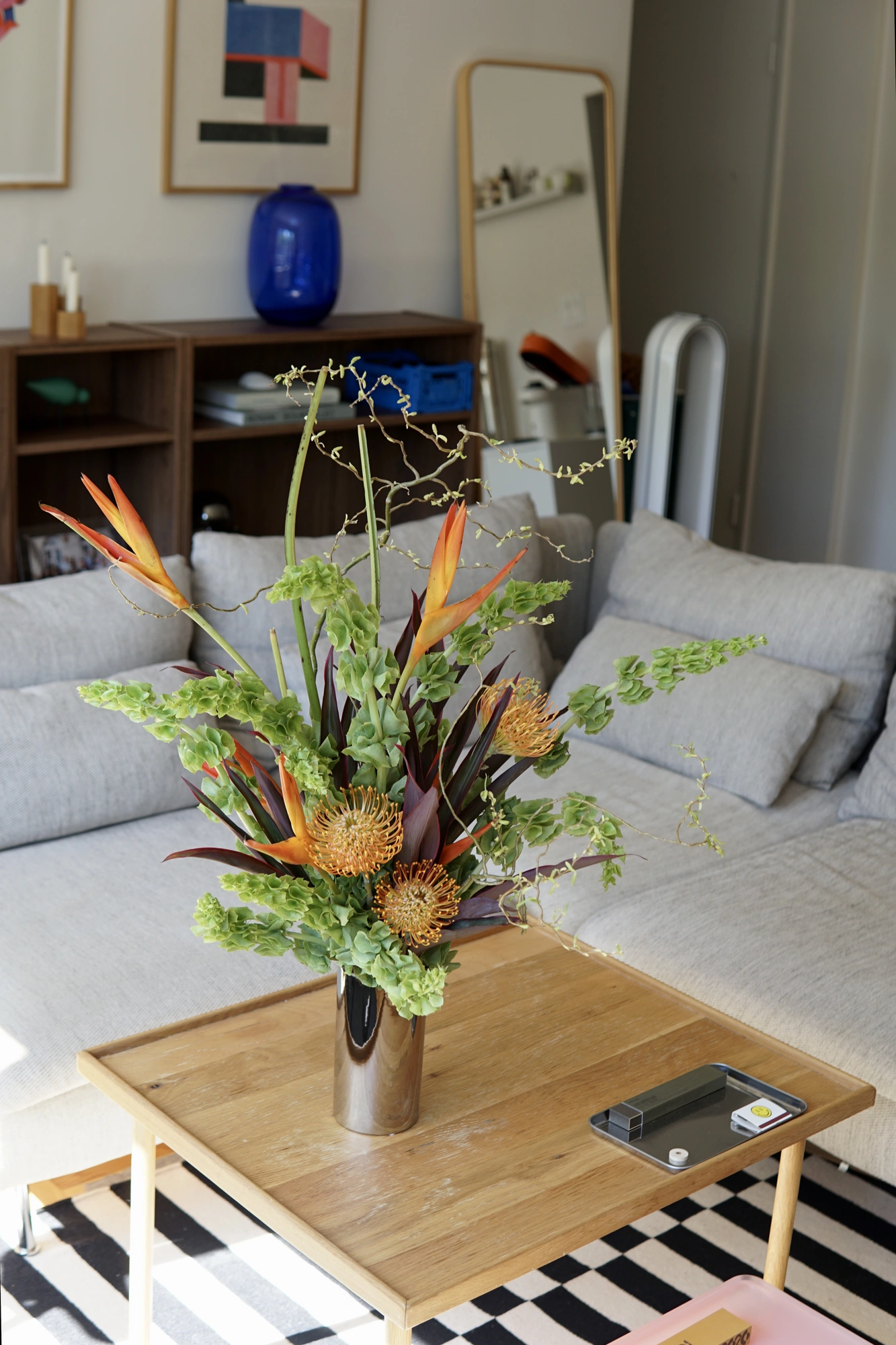 Weekly standing floral work