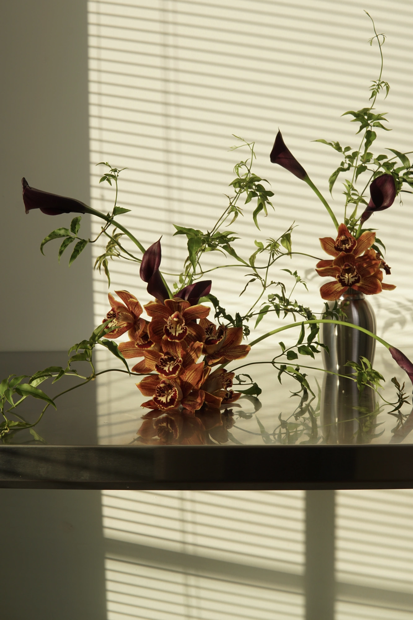 Reception floral arrangement